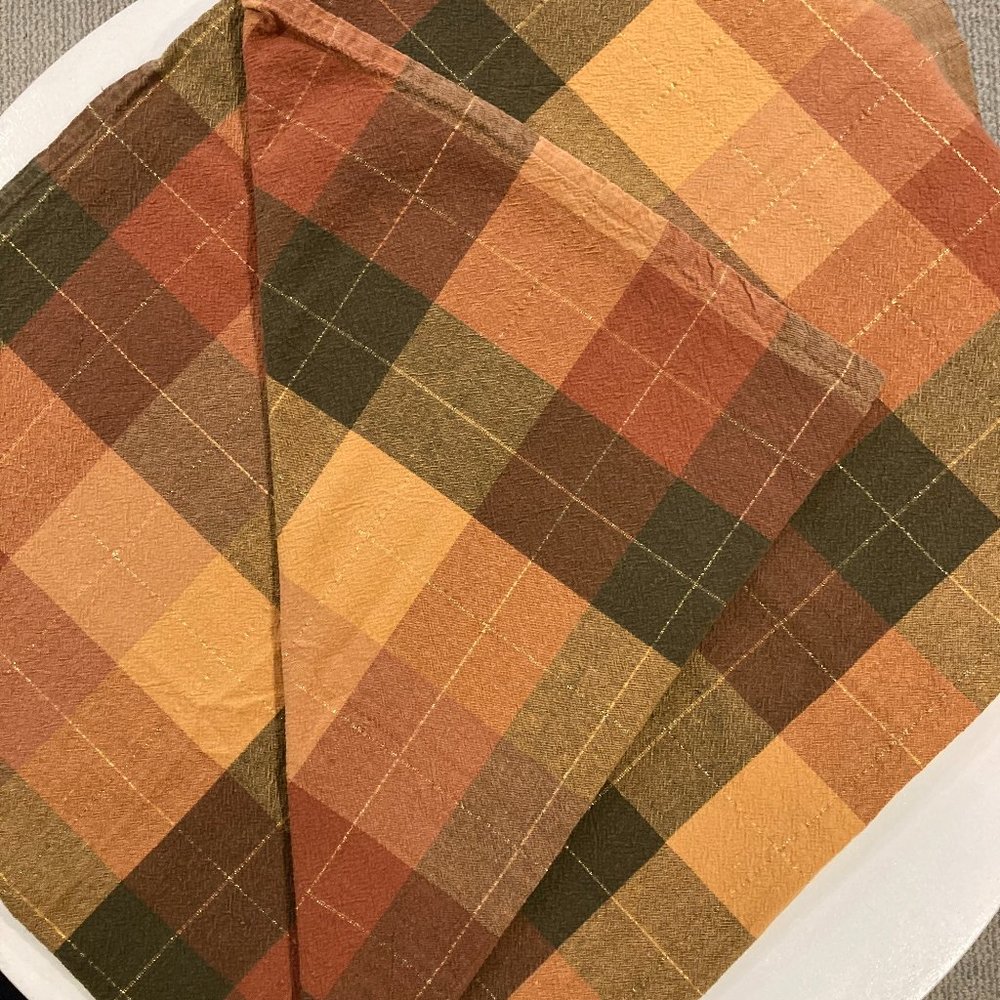 Fall Cotton Tablecloth